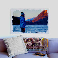 Load image into Gallery viewer, Custom Wall Art Canvas Print Landscape Canvas Wrap Personalized Artwork Extra Large Canvas Print