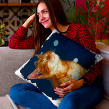 Load image into Gallery viewer, Custom Art Linen Couch Throw Pillow With Personalized Digital Art Prints